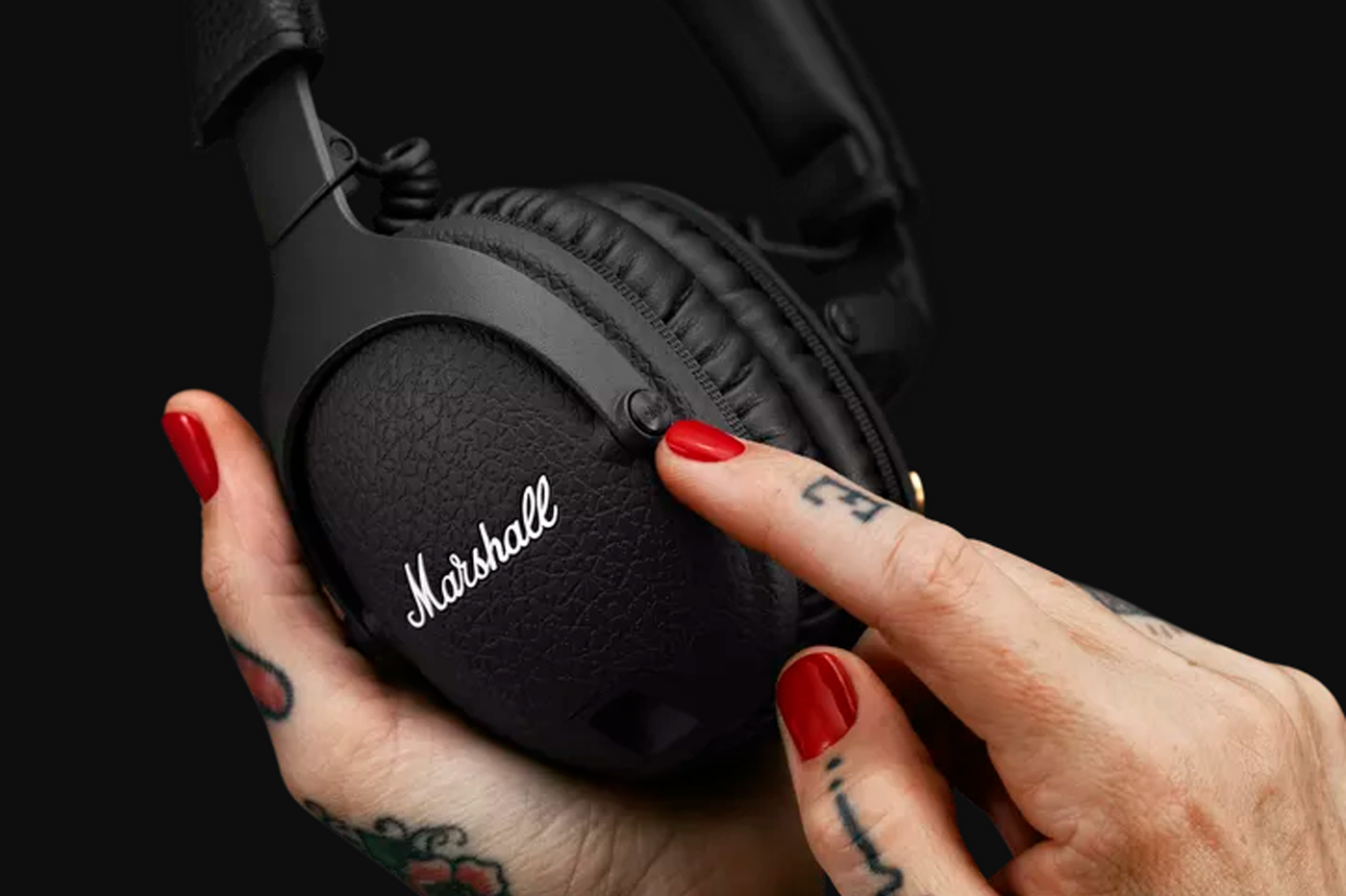 un nouveau casque Marshall avec des vrais morceaux de réduction de