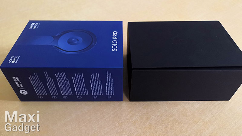 beats solo pro packaging coffret casque bleu - Beats Solo Pro: Que Vaut le Casque Apple à Réduction de Bruit Active ? (Test Ultime)